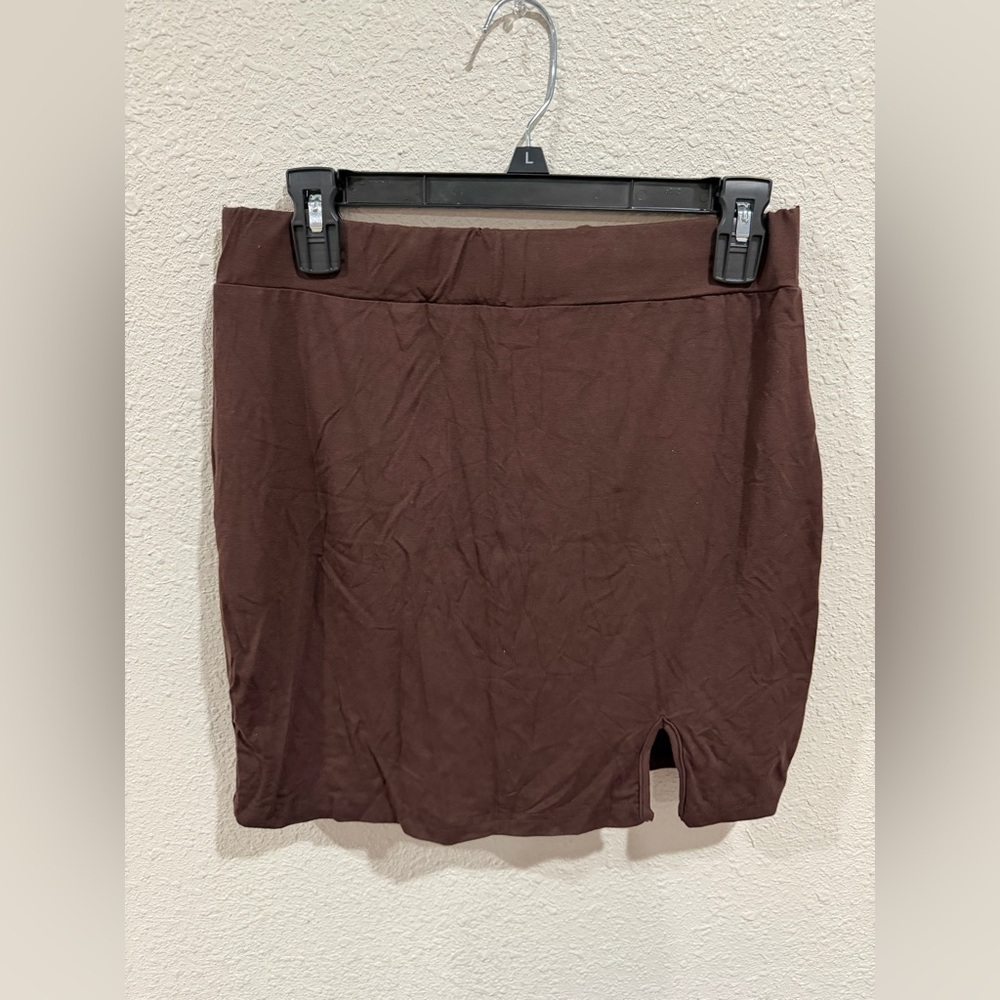 Brown skirt